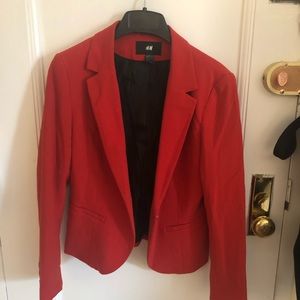 Red H&M Blazer